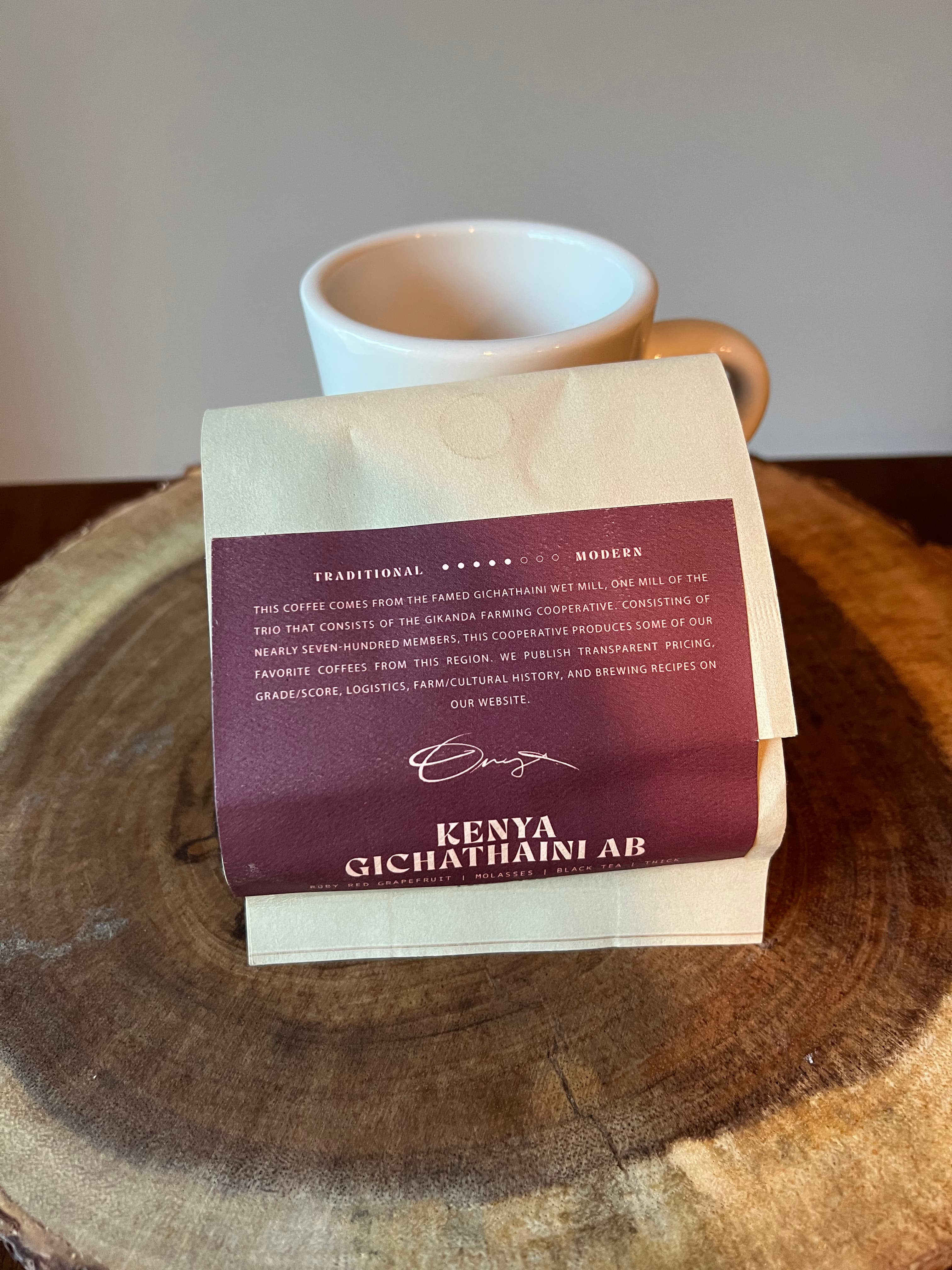 Kenya Gichathaini from Onyx Coffee Lab